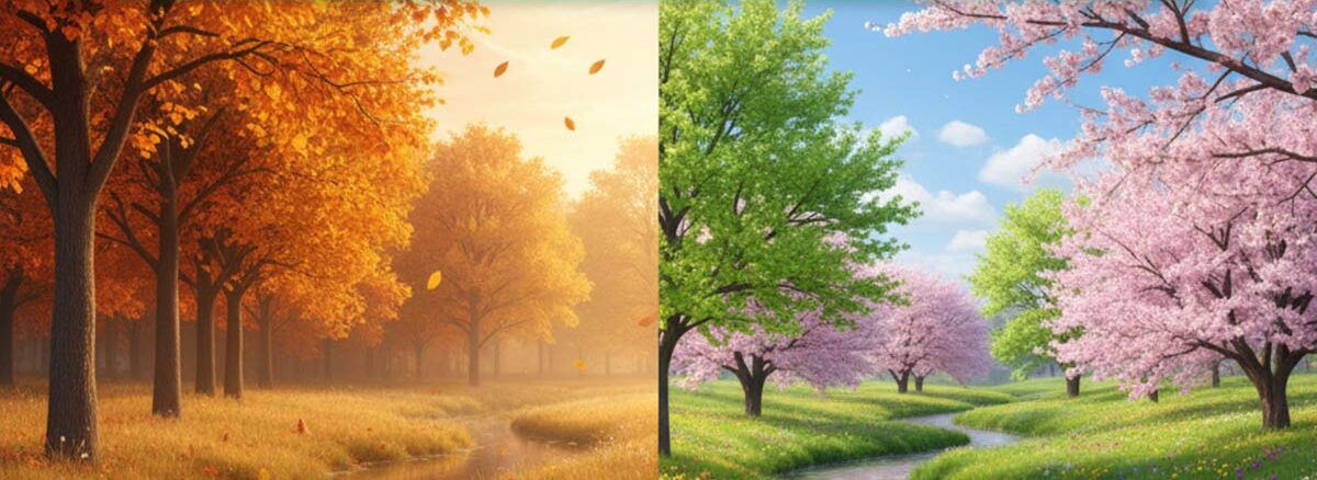 Засаждане на Декоративна Растителност: Есен или Пролет? Изборът за Успешно Вкореняване